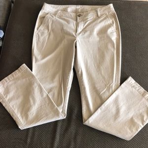 Old Navy boot cut khakis
